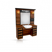SOMPREMIUM - Mobilier frizerie / Barber Shop - Model BT125 - 1