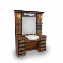SOMPREMIUM - Mobilier frizerie / Barber Shop - Model BT125 - 1
