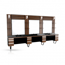 SOMPREMIUM - Mobilier frizerie / Barber Shop - Model BT164 - 1