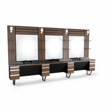 SOMPREMIUM - Mobilier frizerie / Barber Shop - Model BT164 - 1