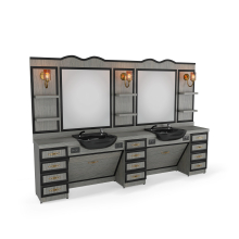 SOMPREMIUM - Mobilier frizerie / Barber Shop - Model BT188 - 1