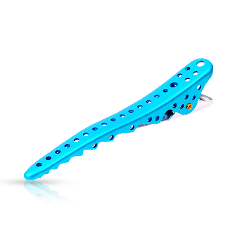Clipsuri YS Park pentru Par Shark - Albastru Deschis Metal - 2 buc - 1