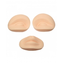 Ochi + buze pt.cap practica gene false/make-up
