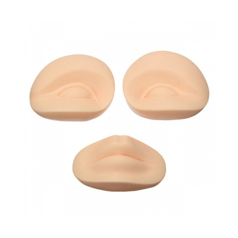 Ochi + buze pt.cap practica gene false/make-up