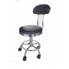 Scaun Mobil cu Spatar pentru Salon, Reglabil pe Inaltime SS - 1