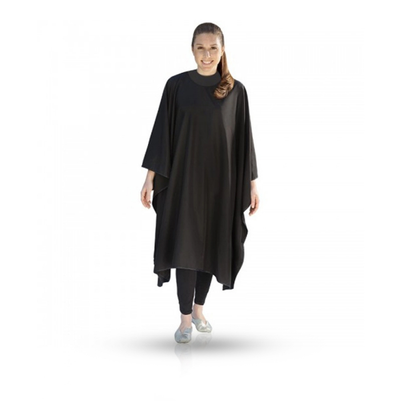 Pelerina Frizerie/Coafor - Neopren - Negru - 1
