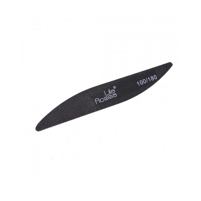Pila unghii oval Lila Rossa-neagra - 1