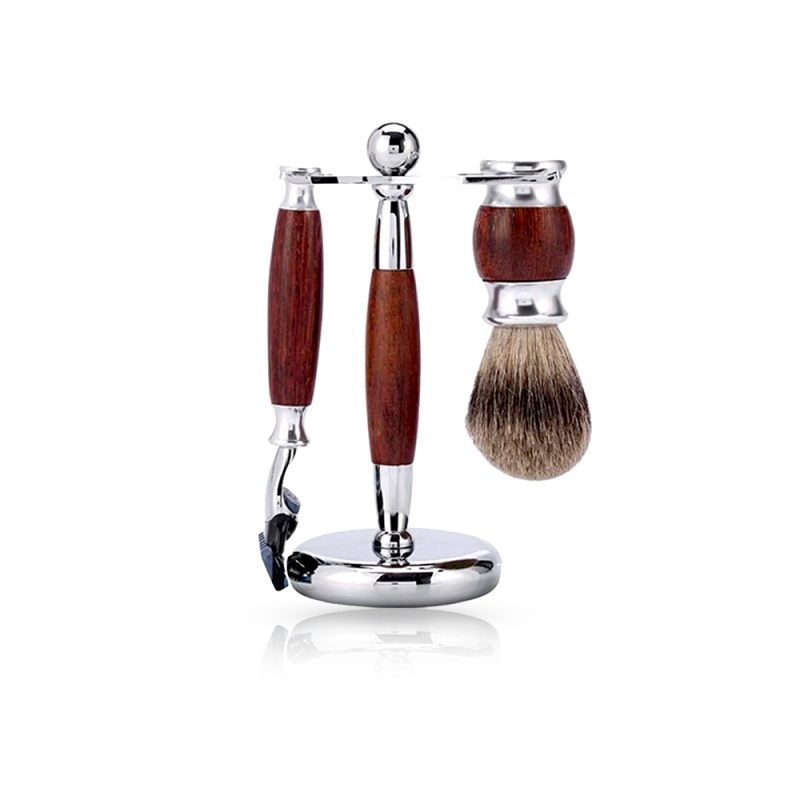 Set Barbierit din 3 Piese - H08 - Maro - 1