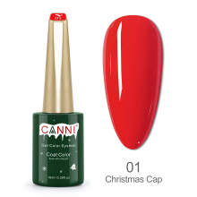 Kit Oja Semipermanenta Canni, Colectie de Craciun, 17 culori, 1 Gypsum Gel, Catalog Culori - 3