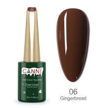 Kit Oja Semipermanenta Canni, Colectie de Craciun, 17 culori, 1 Gypsum Gel, Catalog Culori - 8