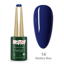 Kit Oja Semipermanenta Canni, Colectie de Craciun, 17 culori, 1 Gypsum Gel, Catalog Culori - 16