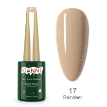 Kit Oja Semipermanenta Canni, Colectie de Craciun, 17 culori, 1 Gypsum Gel, Catalog Culori - 19