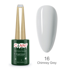 Kit Oja Semipermanenta Canni, Colectie de Craciun, 17 culori, 1 Gypsum Gel, Catalog Culori - 18