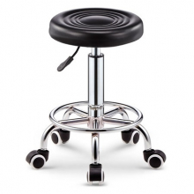 Scaun Tip Taburet - Reglabil pe Inaltime cu Roti - 4
