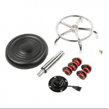 Scaun Tip Taburet - Reglabil pe Inaltime cu Roti - 4