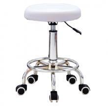 Scaun Tip Taburet - Reglabil pe Inaltime cu Roti - 6