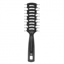 Perie coafat cu peri rari - Carbon - 1