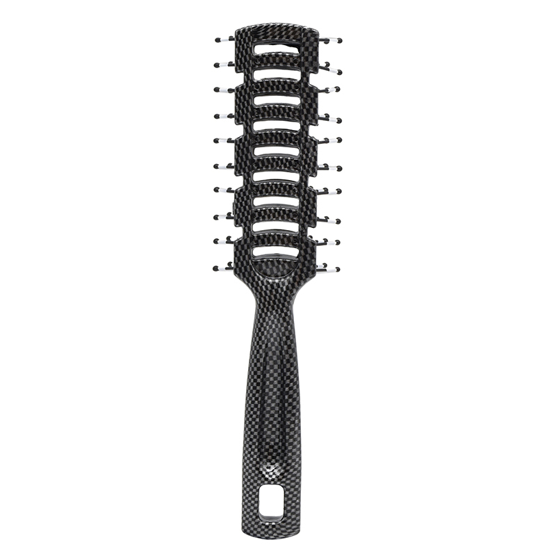 Perie coafat cu peri rari - Carbon - 1