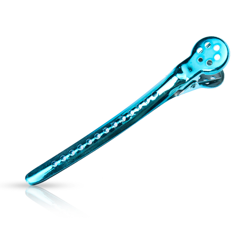 Clipsuri Rever pentru Par Large - Albastru - 6 buc - 1