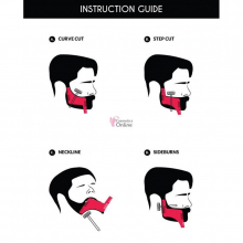 Sablon Contur Barba PLUS - 4