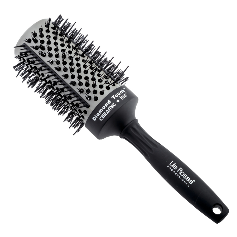 Perie Profesionala Diamond Touch, din Ceramica, Neagra, 53mm - 1