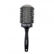 Perie Profesionala Lila Rossa Diamond Touch, din Ceramica, Neagra - 1