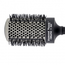 Perie Profesionala Lila Rossa Diamond Touch, din Ceramica, Neagra - 3