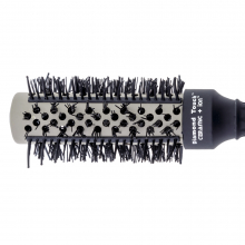 Perie Profesionala Diamond Touch, din Ceramica, Neagra, 32mm - 1
