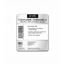Cutit Ceramica ANDIS T-outliner Fara Fir - Li- T-wide - 3