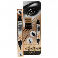 Tus cu Stampila si Eyeliner pentru Ochi 2 Way Quick,Ushas Original, Rezistent la Apa, Negru, 4 g - 1