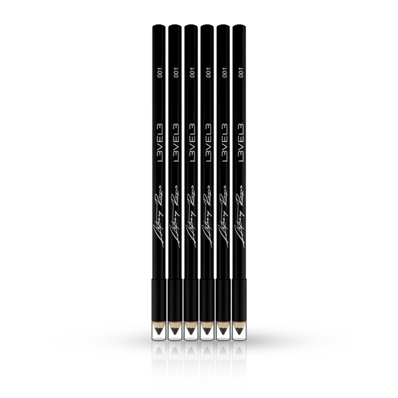 Creioane pentru Hair Design L3VEL3 - Negru - 6 buc - 1