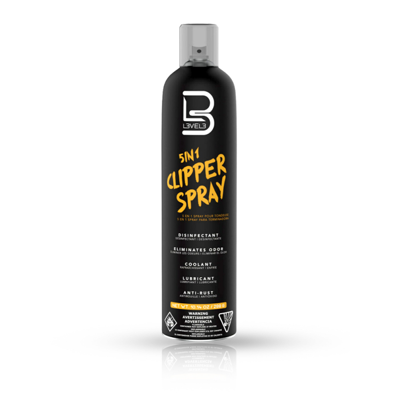 Spray de Curatare pentru Masinile de Tuns L3VEL3 - 5in1 - 288 g - 1