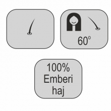 Cap Manechin Original BB° VALESKA - Par Natural Uman 100% Implant Natural Super Eco 140-170 Par/cm2 - 4