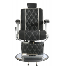 Scaun Frizerie MENOSER - Boston - Negru - 1