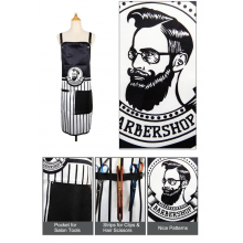 Sort Frizerie/Coafor Barber cu Buzunar din Piele Ecologica - 3