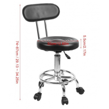 Scaun Coafor Negru + Ucenic UM3 - Pachet Alebon - 7