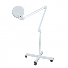 Lampa Cosmetica LED 22w - 2in1 Mobila cu Roti + Suport Prindere de Masa (Metalic) - 5