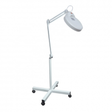 Lampa Cosmetica LED 22w - 2in1 Mobila cu Roti + Suport Prindere de Masa (Metalic) - 6