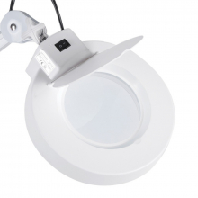 Lampa Cosmetica LED 22w - 2in1 Mobila cu Roti + Suport Prindere de Masa (Metalic) - 8