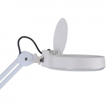 Lampa Cosmetica LED 22w - 2in1 Mobila cu Roti + Suport Prindere de Masa (Metalic) - 3