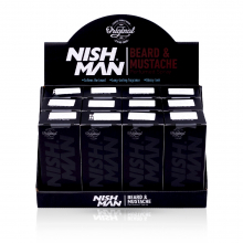 Pachet NISH MAN - Parfum de Barba - 75ml - Genius - 12 buc - 1