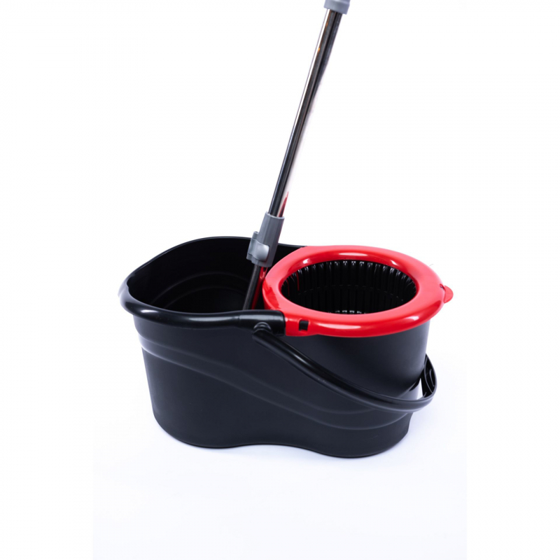 Set Galeata cu Mop Rotativ 14L - Neagra - 1