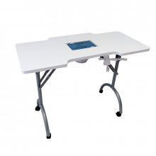 Masa Manichiura cu Aspirator Incorporat si Roti - 1