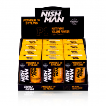 Pachet NISH MAN - Pudra de Volum - 20g - 12 buc - 1