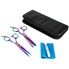 Set de Foarfece Profesionale Tuns+Filat Chameleon - Oranjollie - 1