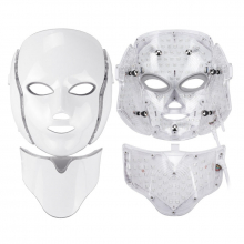 Masca Terapie Fotodinamica Led Faciala cu 7 Culori, pentru Fata si Gat - 1