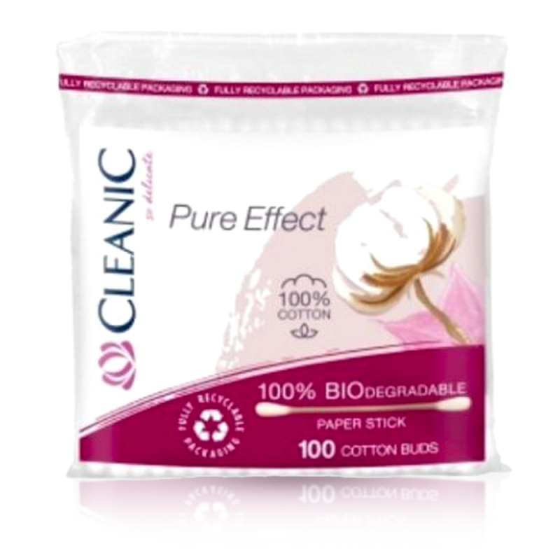 Betisoare de Urechi CLEANIC - 100 buc - 1