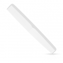 Pieptene Frizerie / Coafor Metalic - K6 - Argintiu - 1