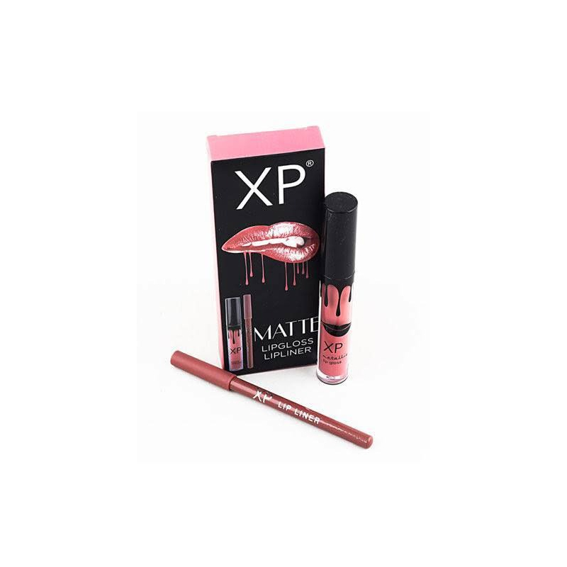 Ruj Lichid Mat + Creion pentru Buze , XP , Nuanta 03 - 1