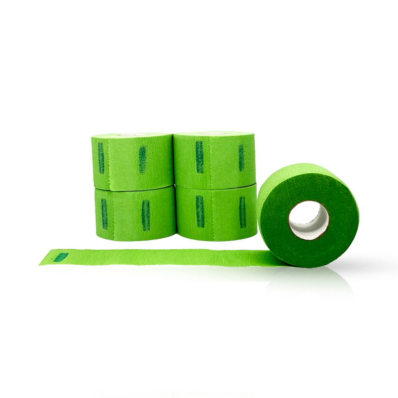 Gulere de Hartie pentru Frizerie L3VEL3 - Verde - 5 buc - 1